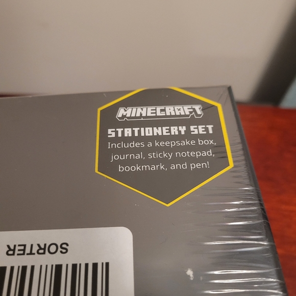(SOLD) Minecraft Steve Stationery Set - Picture 2 of 3